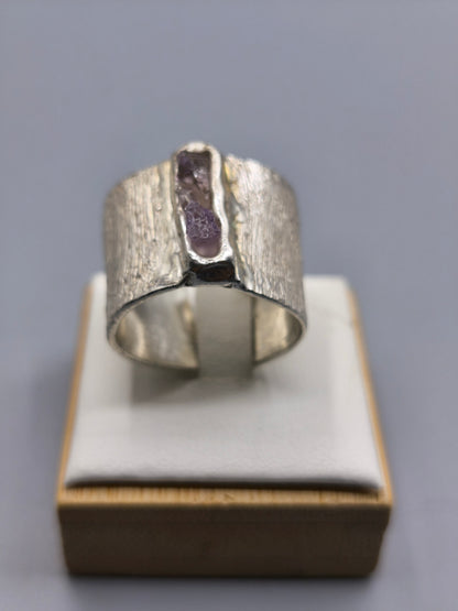 Anillo Crushed Amatista