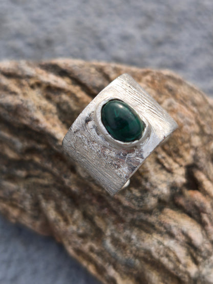 Anillo Malaquita Stone