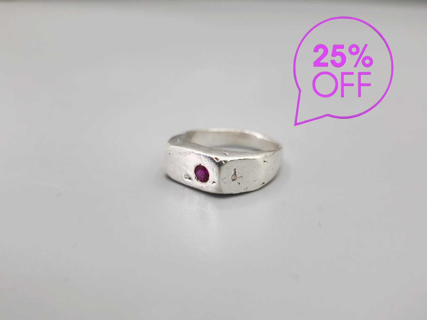 Anillo Stamp imperfect