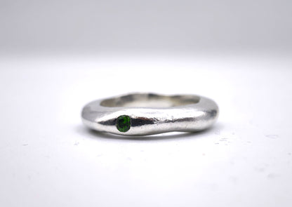 Anillo Irregular circonia